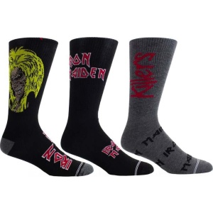Iron Maiden 3er Pack Giftbox Ponožky vícebarevný - RockTime.cz