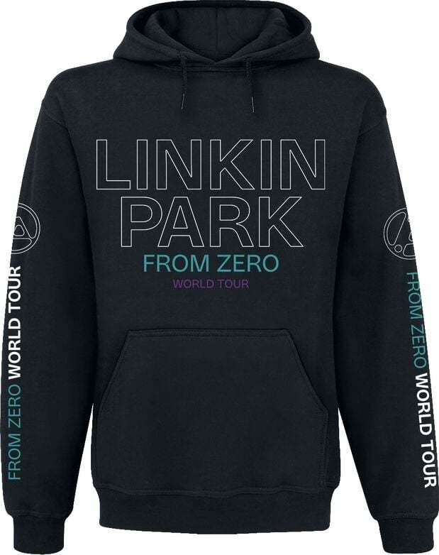 Linkin Park From Zero To World Tour Mikina s kapucí černá - RockTime.cz