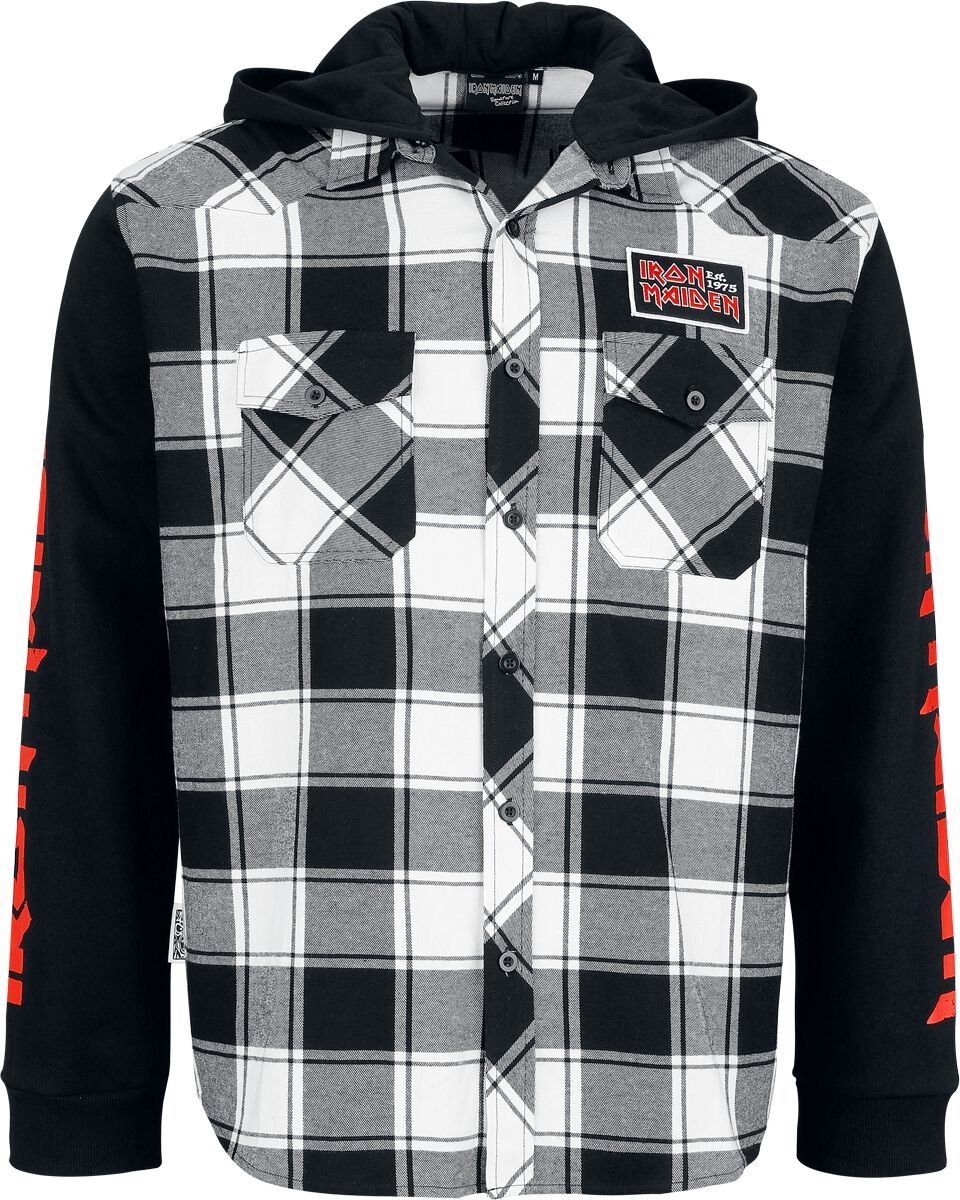 Iron Maiden EMP Signature Collection Košile cerná/bílá - RockTime.cz