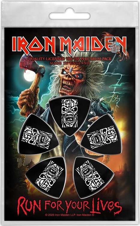 Iron Maiden Run For Your Lives Sada trsátek vícebarevný - RockTime.cz