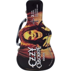 Ozzy Osbourne Guitar TinBox Ponožky vícebarevný - RockTime.cz
