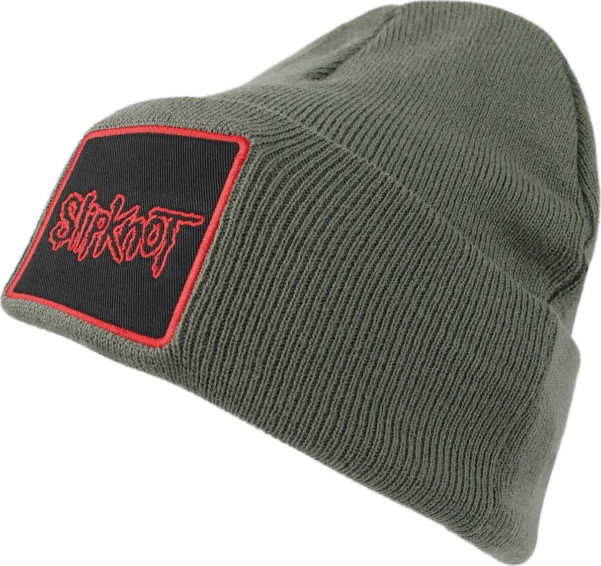Slipknot Amplified Collection - Patch Beanie Beanie čepice olivová - RockTime.cz
