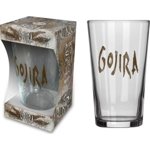 Gojira Fortitude pivní sklenice transparentní - RockTime.cz