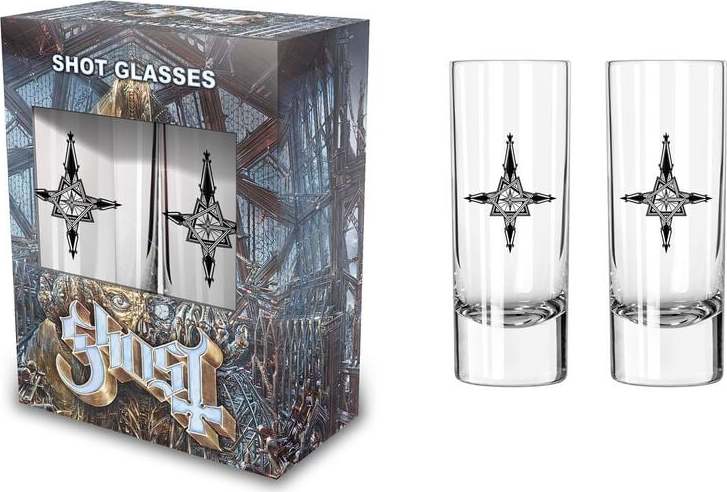 Ghost Impera sada sklenicek transparentní - RockTime.cz