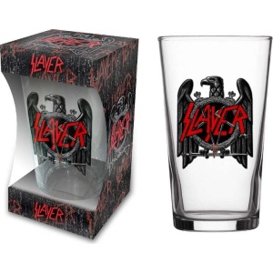 Slayer Eagle pivní sklenice transparentní - RockTime.cz