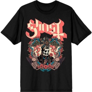 Ghost Papa Hearts Tričko černá - RockTime.cz