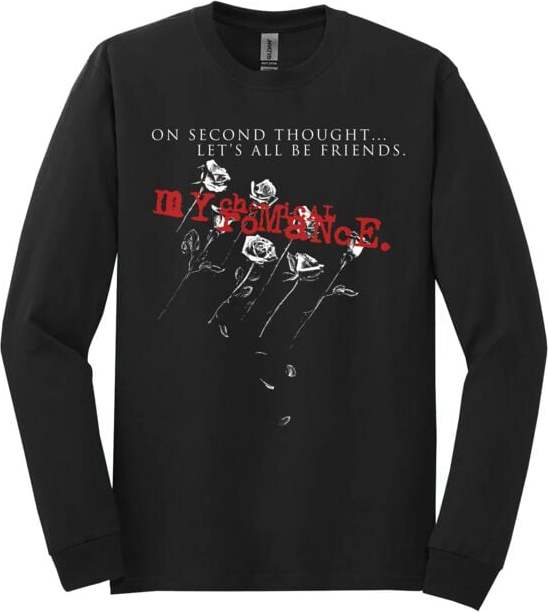 My Chemical Romance Lets All Be Friends Tričko s dlouhým rukávem černá - RockTime.cz