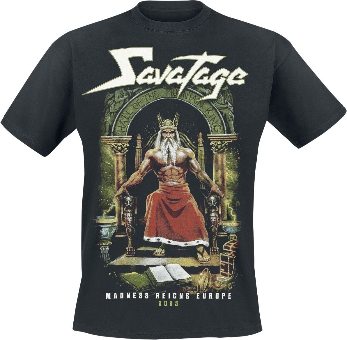 Savatage Hotmilk - Tour 2025 Tričko černá - RockTime.cz