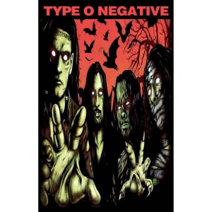 Type O Negative Halloween Textilní plakát vícebarevný