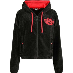 Five Finger Death Punch EMP Signature Collection Mikina s kapucí na zip cerná/cervená - RockTime.cz