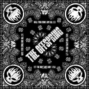 The Offspring Skull Logo Bandana - malý šátek černá - RockTime.cz