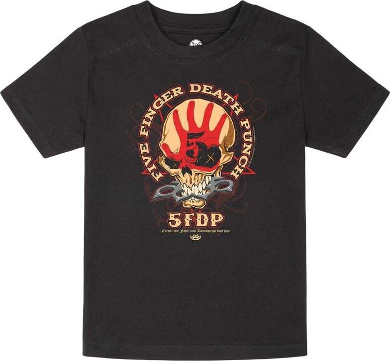 Five Finger Death Punch Metal-Kids - Knucklehead Kids detské tricko černá - RockTime.cz
