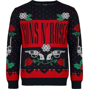 Guns N' Roses Holiday Sweater Pletený svetr vícebarevný - RockTime.cz