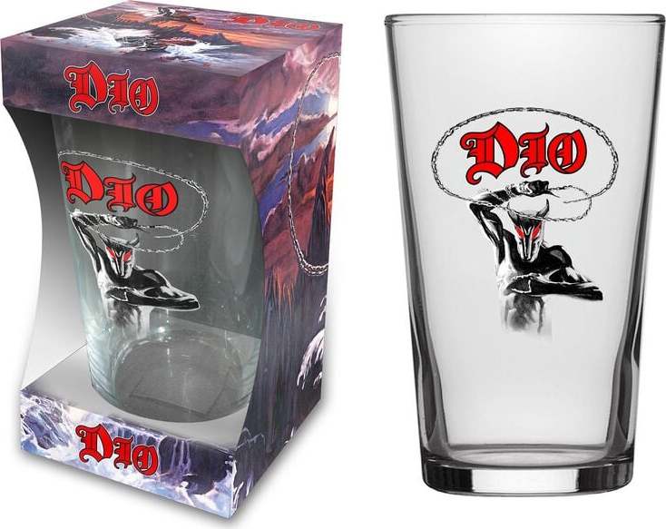 Dio Holy diver pivní sklenice transparentní - RockTime.cz
