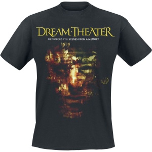 Dream Theater Metropolis SFAM Tričko černá