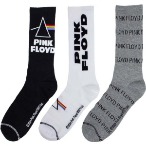 Pink Floyd 3er Pack Giftbox Ponožky vícebarevný - RockTime.cz