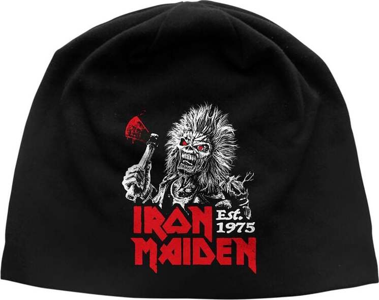 Iron Maiden Run For Your Lives Beanie čepice černá - RockTime.cz