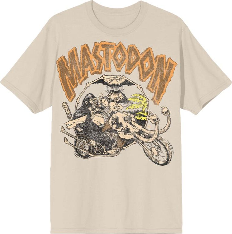 Mastodon Prehistoric Tričko přírodní - RockTime.cz