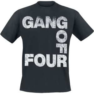 Gang Of Four Logo Tričko černá - RockTime.cz