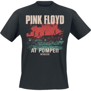 Pink Floyd Pompeii Album Cover Tričko černá - RockTime.cz