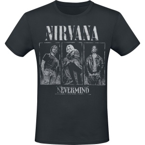 Nirvana Nevermind Photo Tričko černá - RockTime.cz