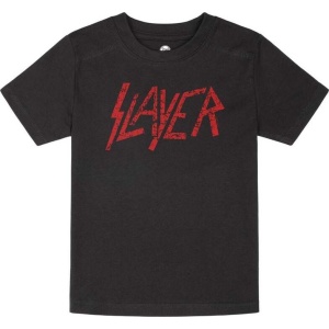 Slayer Metal-Kids - Logo detské tricko černá - RockTime.cz