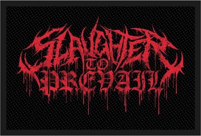 Slaughter To Prevail Logo nášivka černá - RockTime.cz