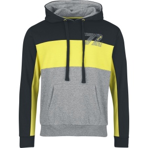 Metallica EMP Signature Collection Mikina s kapucí cerná/šedá/žlutá - RockTime.cz