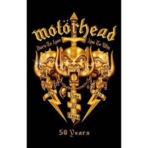 Motörhead Core 50th Textilní plakát vícebarevný - RockTime.cz