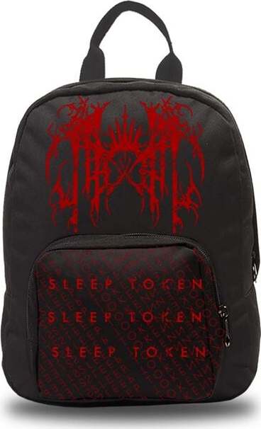 Sleep Token Grunge Logo Batoh cerná/cervená - RockTime.cz