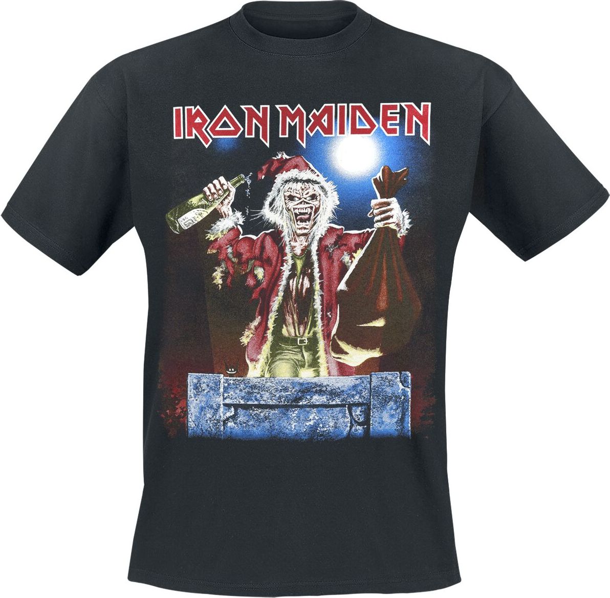 Iron Maiden No Prayer For Christmas Tričko černá - RockTime.cz