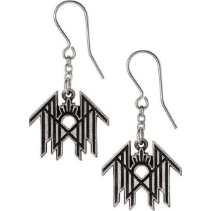 Sleep Token Logo náušnice stríbrná