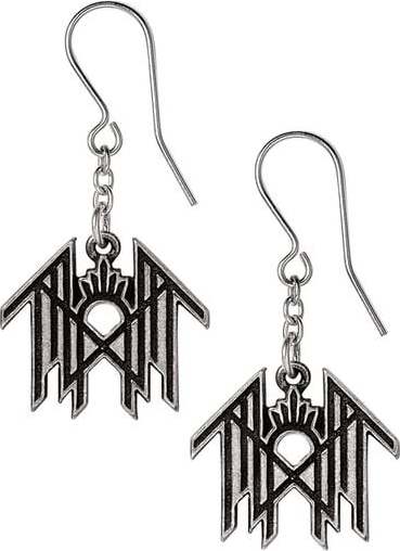 Sleep Token Logo náušnice stríbrná - RockTime.cz