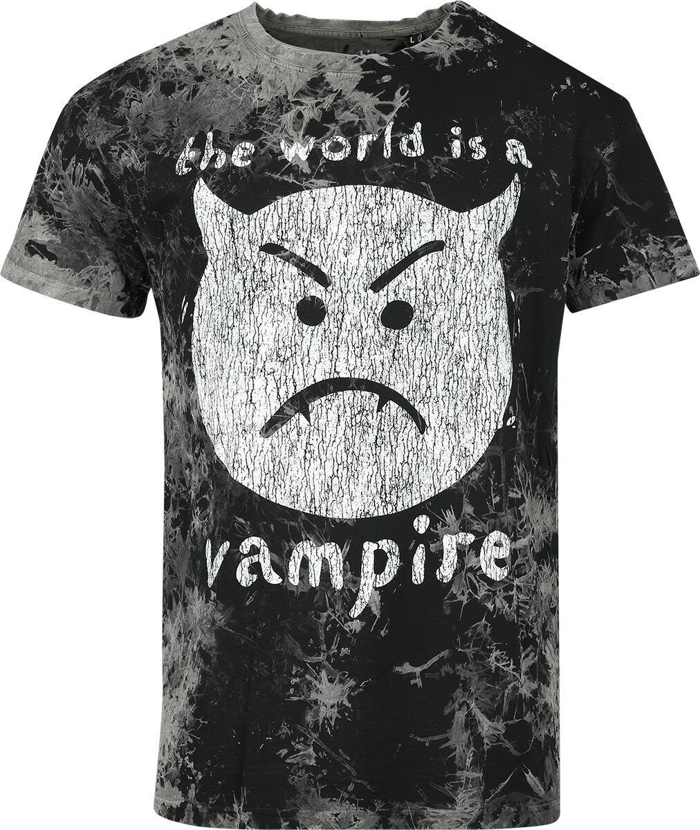 The Smashing Pumpkins The World Is A Vampire Tričko charcoal - RockTime.cz