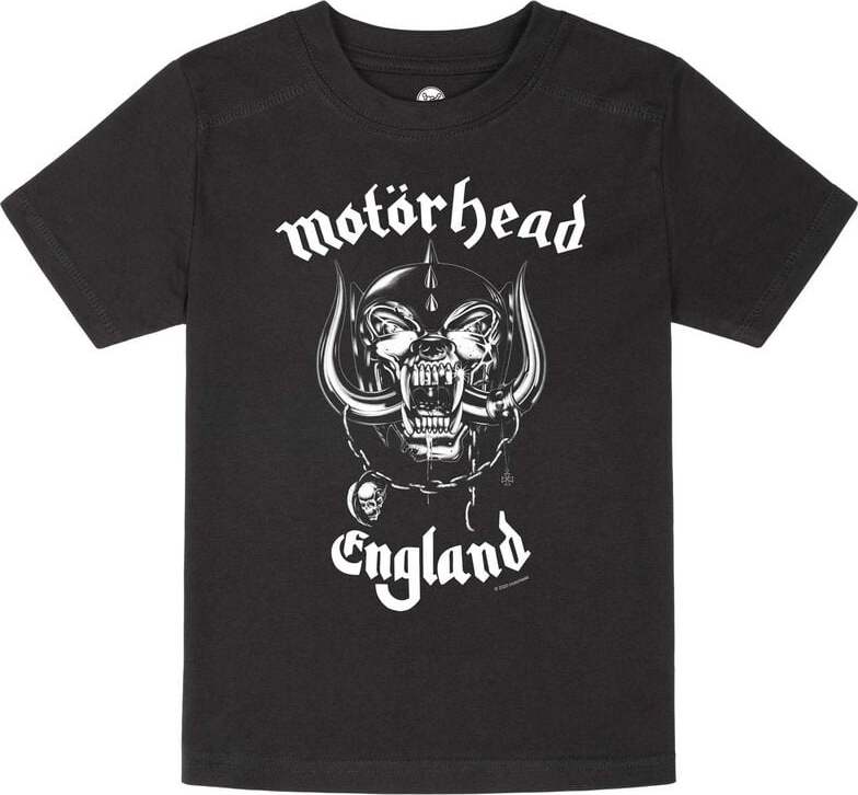 Motörhead Metal-Kids - England detské tricko černá - RockTime.cz