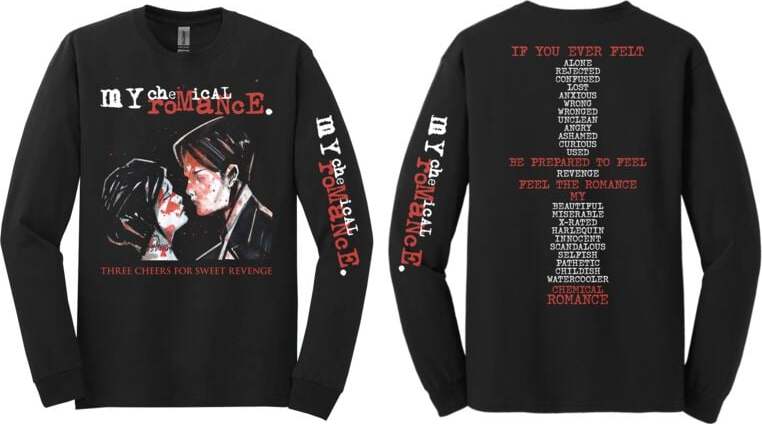 My Chemical Romance If You Ever Felt Tričko s dlouhým rukávem černá - RockTime.cz