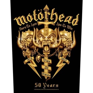 Motörhead Core 50th nášivka na záda vícebarevný - RockTime.cz