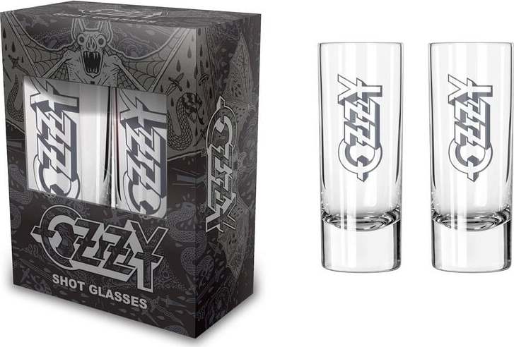 Ozzy Osbourne Ordinary Man sada sklenicek transparentní - RockTime.cz