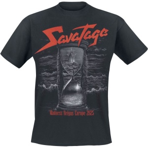 Savatage Hourglass - Tour 2025 Tričko černá - RockTime.cz