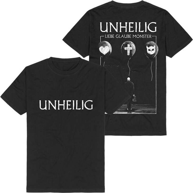 Unheilig Cover2 Tričko černá - RockTime.cz