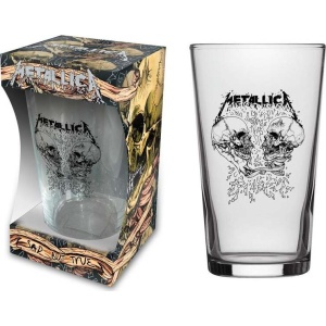 Metallica Sad But True pivní sklenice transparentní - RockTime.cz