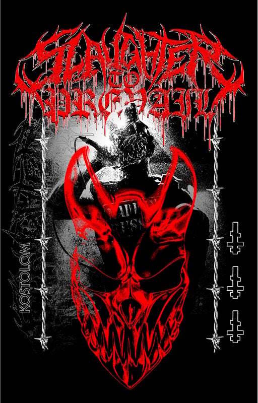 Slaughter To Prevail Demolisher Textilní plakát černá - RockTime.cz