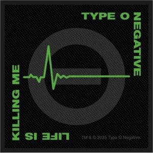 Type O Negative Life Is Killing Me nášivka vícebarevný - RockTime.cz