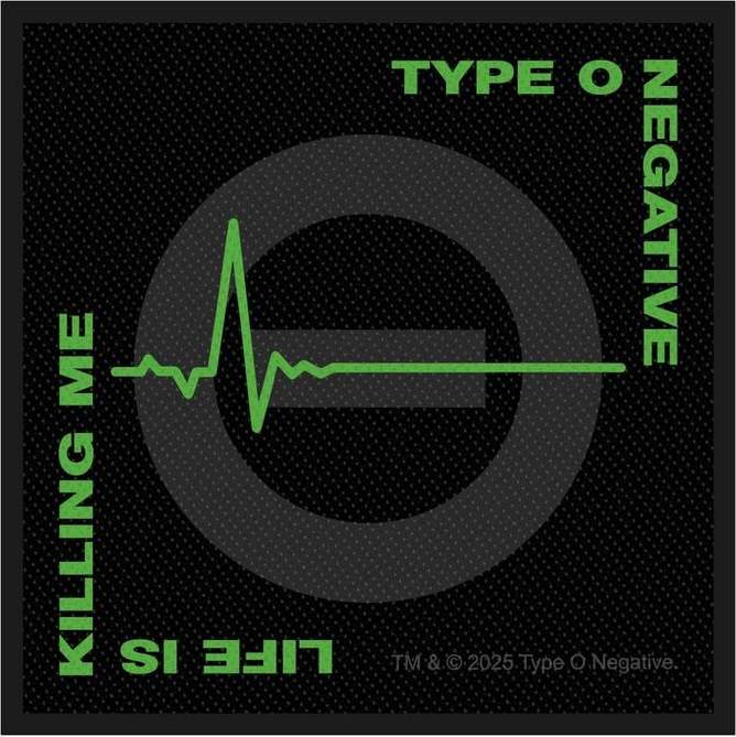 Type O Negative Life Is Killing Me nášivka vícebarevný - RockTime.cz