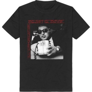 Beastie Boys III Communication Tracklist Tričko černá