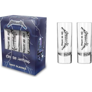 Metallica Ride The Lighting sada sklenicek transparentní - RockTime.cz