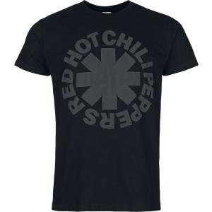 Red Hot Chili Peppers Classic Logo Tričko černá