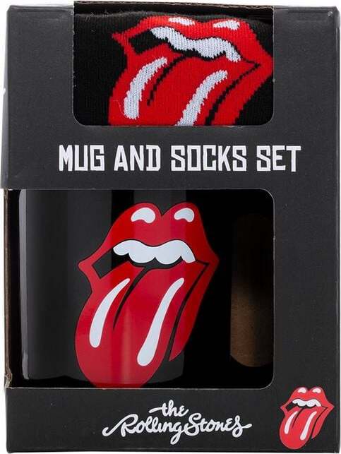 The Rolling Stones Tongue - Tassen-Socken-Set Hrnek standard - RockTime.cz