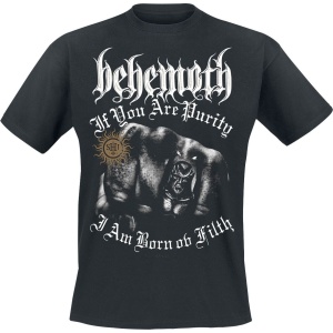 Behemoth The Shit ov God - Crushing Tide Fist Tričko černá