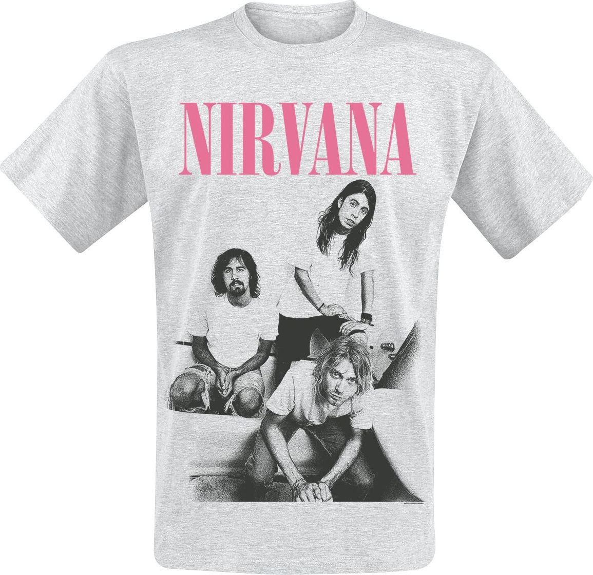 Nirvana Bathroom Photo Tričko prošedivelá - RockTime.cz